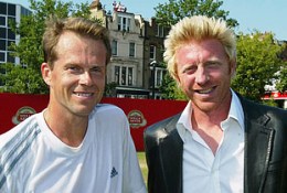 Former tennis great rivalry continues