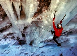 Ice climbing approached Olympic sport
