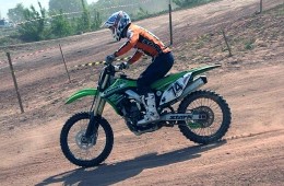 March 21 at the Kalinin district held spring motocross