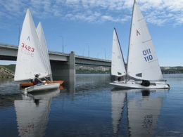 Sailing competition Murmansk mile