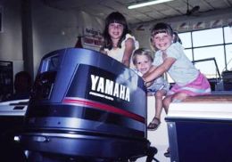 Yamaha gets the award for the best the outboard motor
