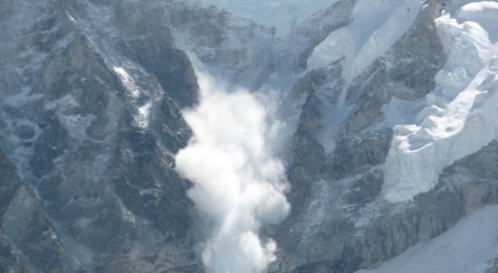 Avalanche on Everest