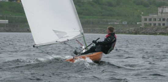 Sailing competition Murmansk mile1