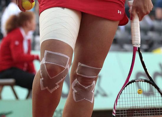 Травмы в большом теннисе