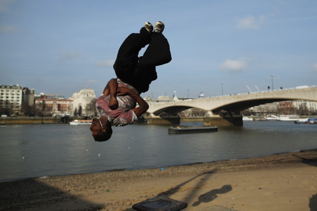 Parkour on the South Bank 2ef95
