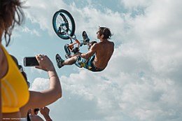 The August festival of extreme sports in Kirov