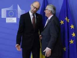 DWN Jazenjuk Juncker Ukraine