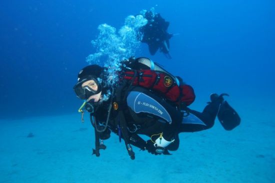 Контроль дыхания под водой