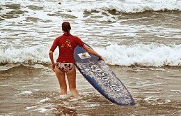 Surfboard mushrooms