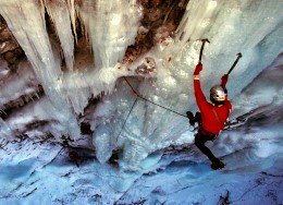 Ice climbing approached Olympic sport