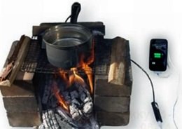 Invented camping charger for gamers