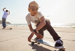 Skateboarding at the airport Easy